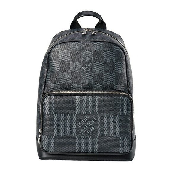 Louis Vuitton Handbags - Louis Vuitton Damier Graphite Black Canvas Backpack Gray
